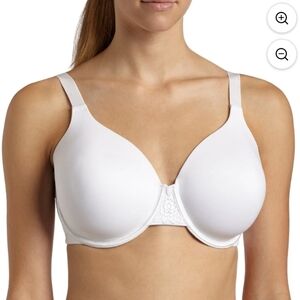 Vanity Fair White Bra Full Coverage Women's Size 40C Full Figure Lined NWT